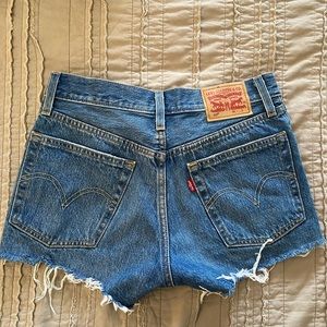 Levis denim shorts